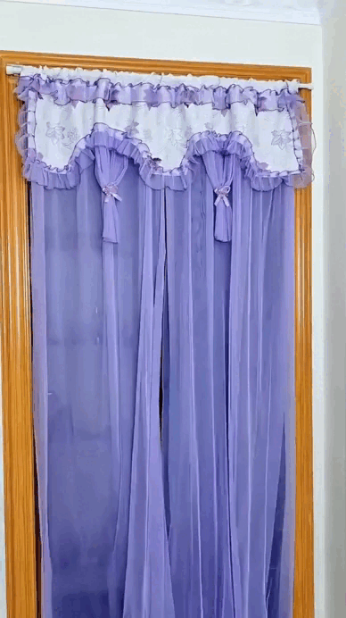 Peel-and-stick curtain bracket install demo 2