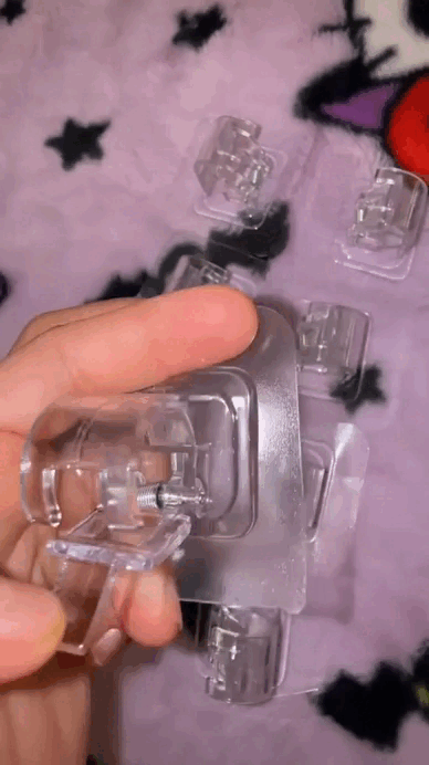 Peel-and-stick curtain bracket install demo 3