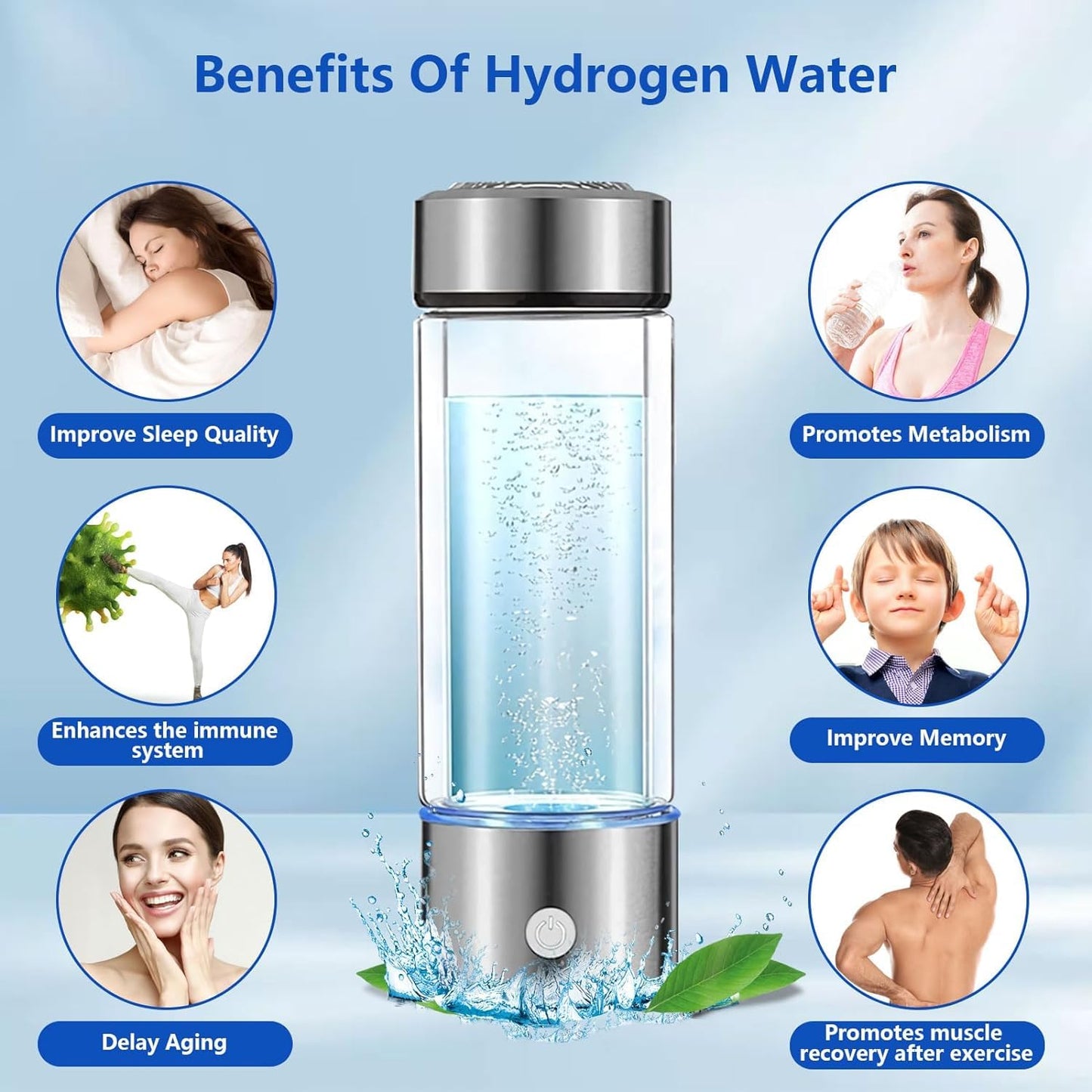 Hydrogen Water Bottle