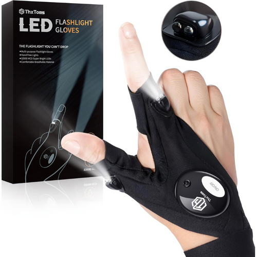 LED Flashlight Gloves