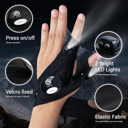 LED Flashlight Gloves