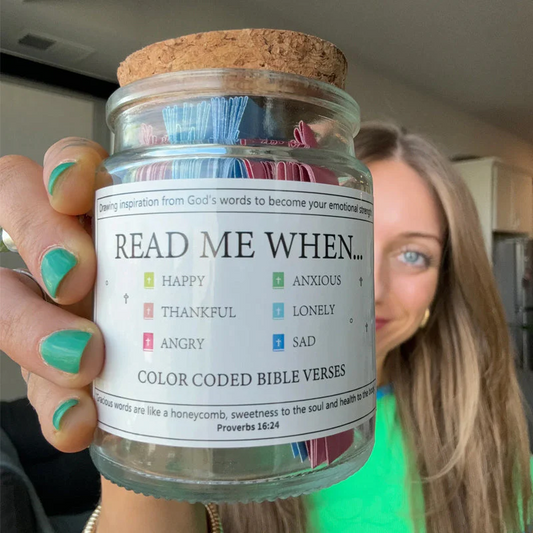 Handmade Bible Verse Jar