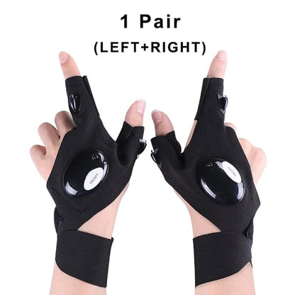 LED Flashlight Gloves